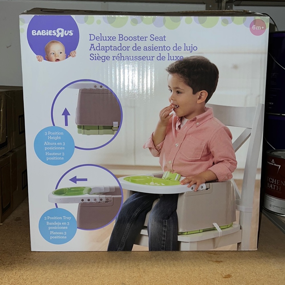 Babies R Us Deluxe Booster Seat 6 months +